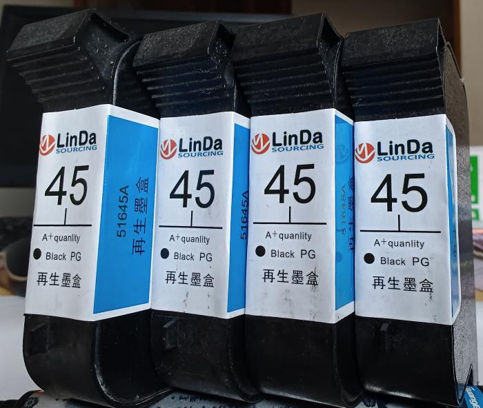 Linda HP45 ink