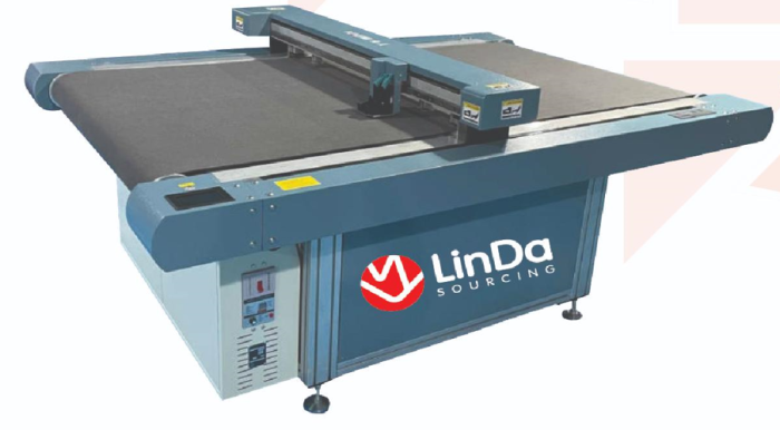 LINDA Full Servo System Automatic Paper Feeding Flatbed Pattern Cutter